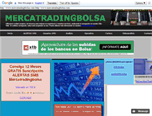 Tablet Screenshot of mercatradingbolsa.com